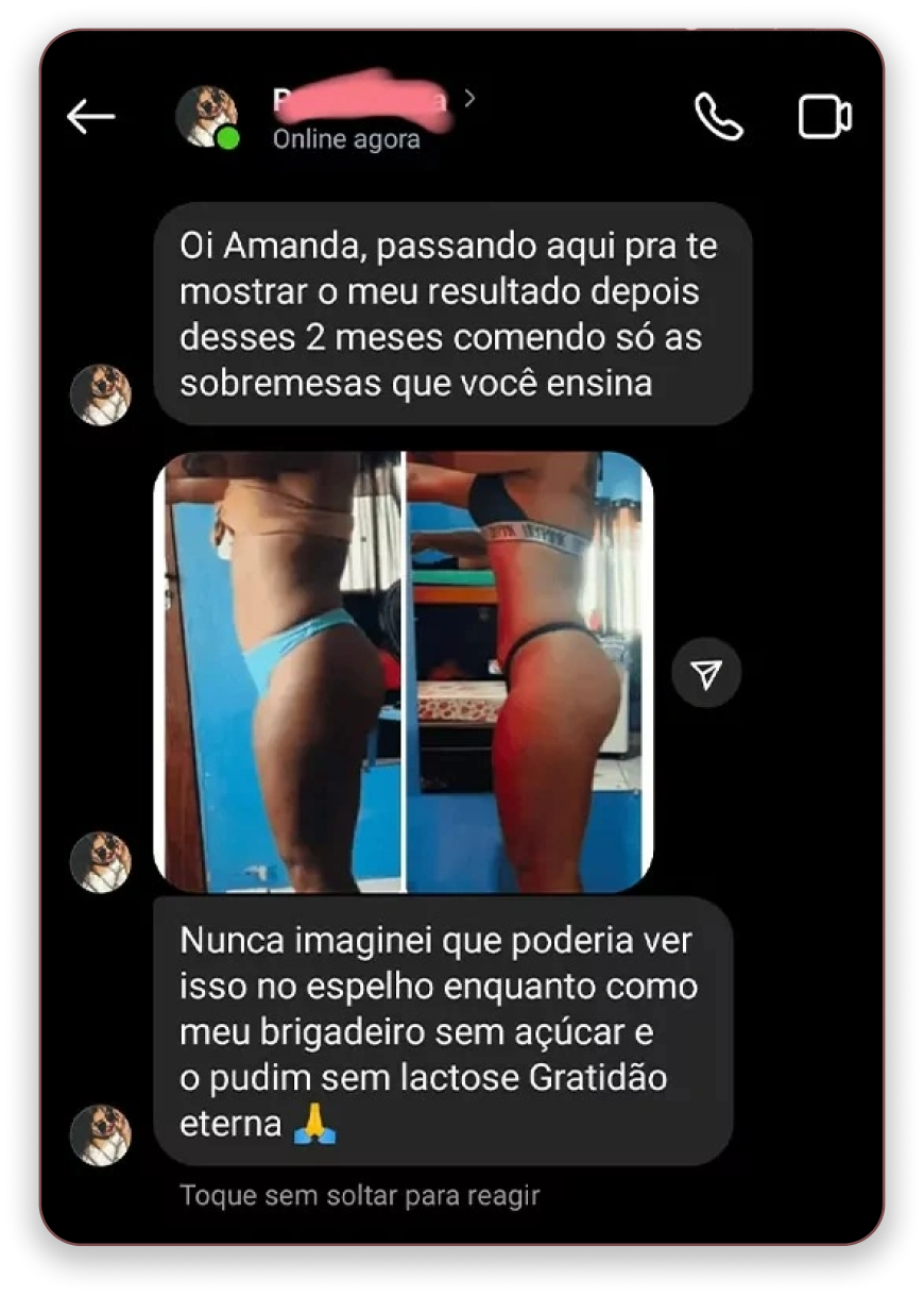 Doce zero açúcar